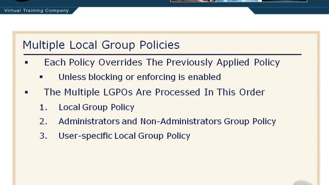 Multiple Local Group Policies  in Windows Server pt  2 смотреть онлайн