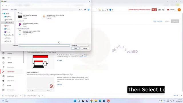 How to Add Logo in Youtube Channel смотреть онлайн