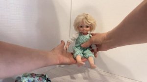 Авторская кукла из полимерной глины Светланка.