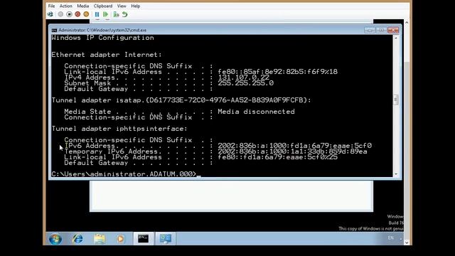 windows server 2012 | M06B-Ex03 | Validating the DirectAccess Deployment || MCSA 70-411 смотреть онлайн