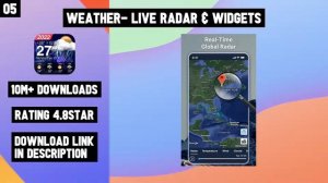 Top 10 Best weather Apps for Android of 2022