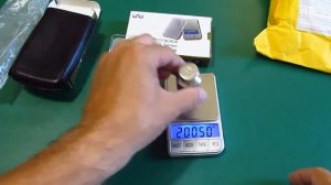 Электронные ювелирные весы. Калибровка.