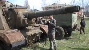 завели танк второй мировой