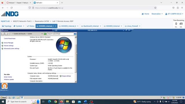 Netlab RDP lab смотреть онлайн