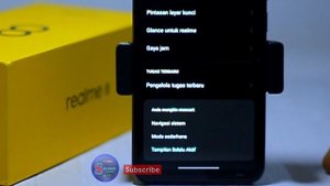 AOD Always On Display Realme 8 Setelah Update Android 12 UI 3.0