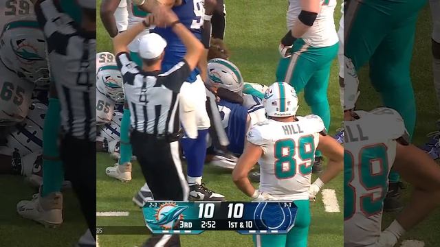 Taven Bryan with a Fumble Recovery vs. Miami Dolphins