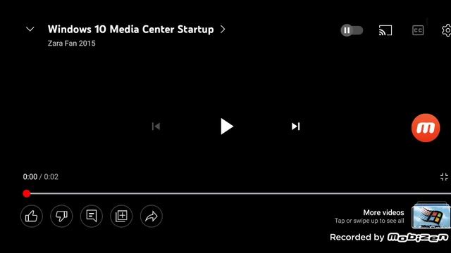 windows 10 media center startup