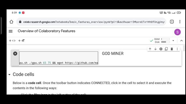 Google Colab Long runtime Mining  New Gmail😱| God Miner