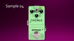 Demo of the Ammoon Chorus Pedal