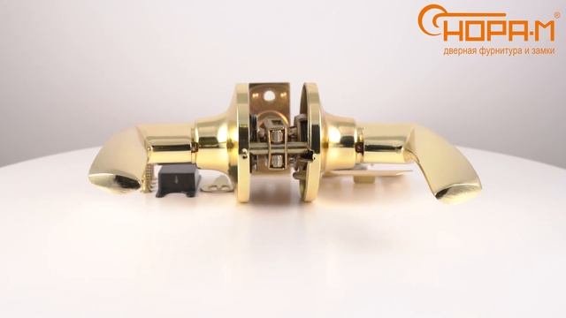 Ручки с защелкой ЗВ2-01 ключ/фиксатор ISPARUS, цвет золото смотреть онлайн