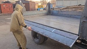 Изготовление самосвальной платформы под ключ от компании ГИДРОБОРТ22, копия японского кузова