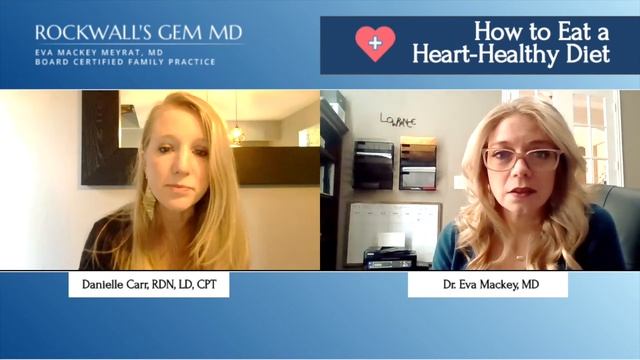 How to Eat Heart Healthy with Dietitian Dani and Dr. Eva Mackey смотреть онлайн