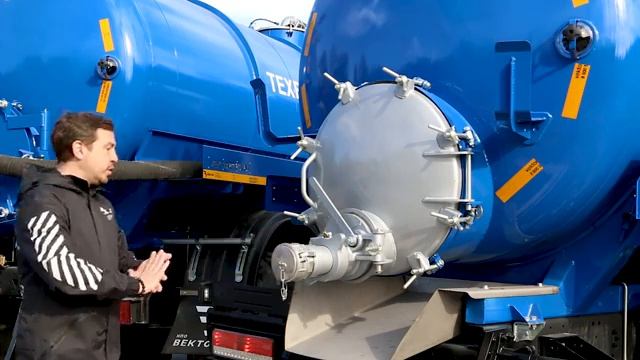 Вакуумная машина МВ-12 ТЛ740 КАМАЗ-65115