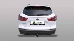Установка фаркопа Leader ТСУ N121-А V2. NISSAN QASHQAI, NISSAN QASHQAI +2,  2007 -...г. в.