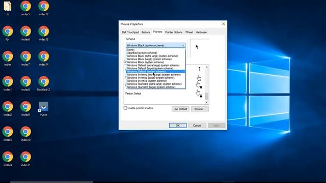 How to Change or Modify your Windows Pointer of Your PC