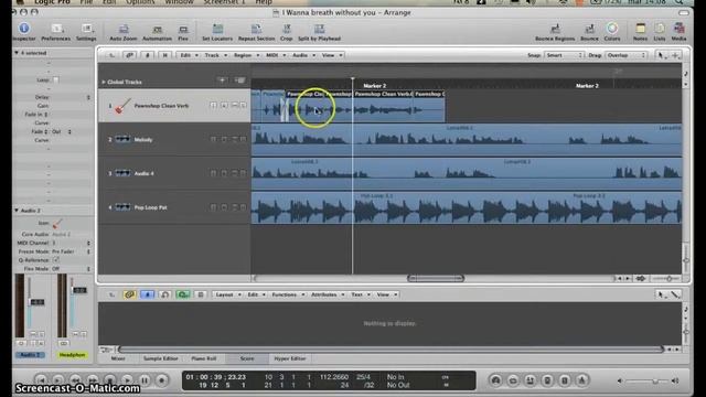 Basic Editing Tools - Logic Pro смотреть онлайн