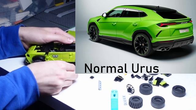 LEGO Urus Offroad Conversion Part 1 смотреть онлайн