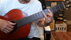 Genesis in Classical Guitar - Hold on My Heart (with Phil Collins vocal)