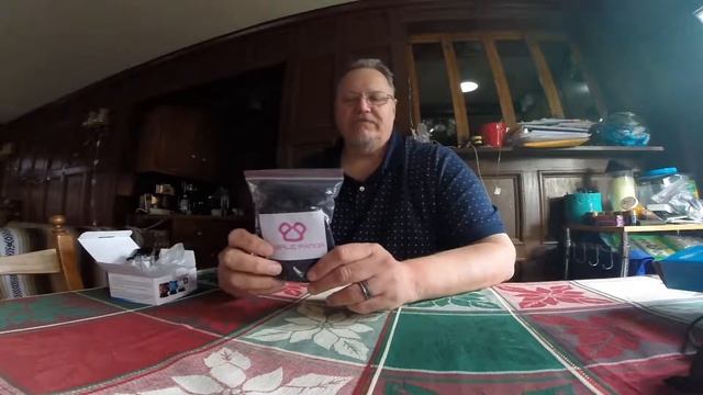 Unboxing WiserElecton Skeleton Housing Case and Purple Panda Lavalier Microphone E