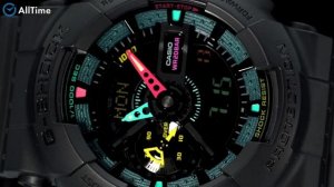 Обзор часов Casio G-SHOCK GA-110MF-1A с хронографом. Японские наручные часы. AllTime