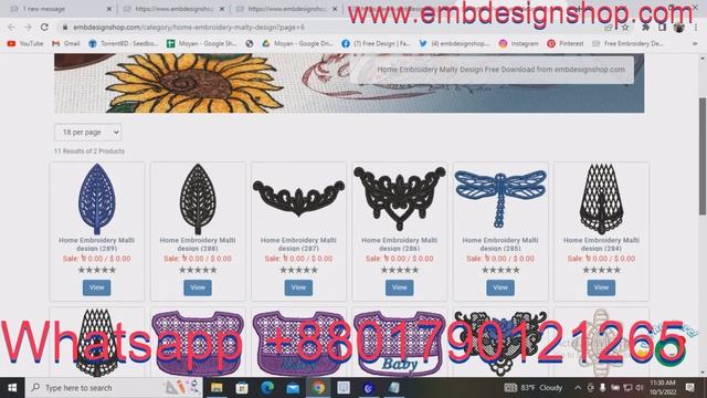 How to download Home Embroidery Malty Embroidery designs | Free Embroidery designs download.