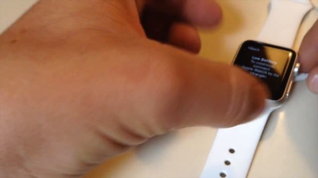 Apple Watch Sport White смотреть онлайн