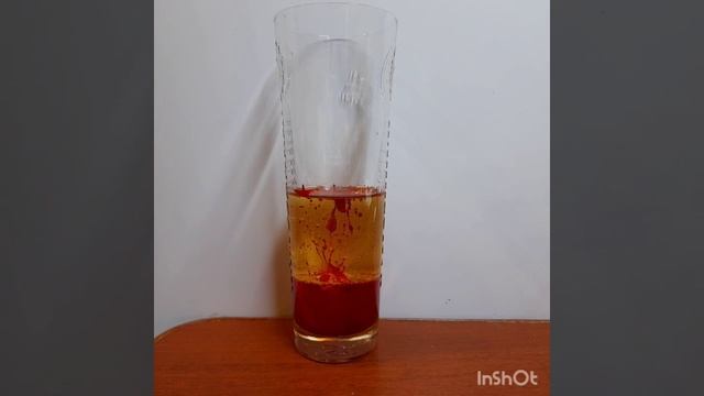 Вулкан в стакане...эксперимент с маслом,красителем и шипучкой! смотреть онлайн