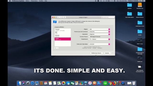 HOW TO SETUP OR ADD A PREFERRED LANGUAGE ON MAC IN MAC OS MOJAVE смотреть онлайн