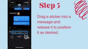 How to use iPhone Messages stickers with iOS 17