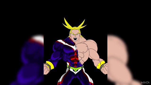 Speed drawing of All might from My Hero Academia / Fanart / ultimate version смотреть онлайн