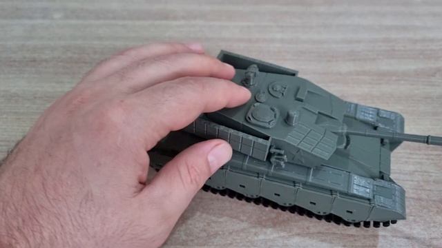Chinese battle tank ZTZ99 3d printed. смотреть онлайн