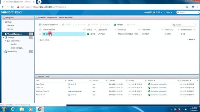 How to create VM on Esxi 6.7 and install windows-10 on VM смотреть онлайн