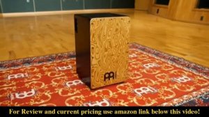 Review Meinl Pickup Cajon Box Drum with Internal Strings for Snare Effect