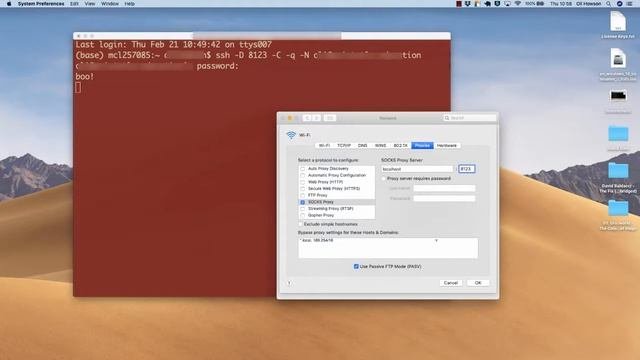 Setting Up A SOCKS 5 Proxy On A MAC