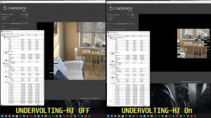 13600K 5.1GHz 1.18V (Hyper-Threading Off) Undervolting vs Auto Vcore