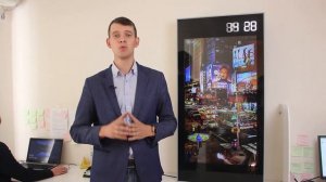Бизнес на видеоэкранах | Рекламный бизнес на настенной видеостойке