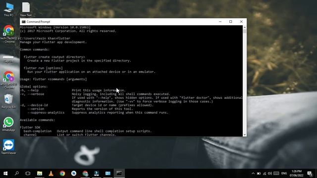 Flutter Tutorial for beginners | How to install flutter in windows step by step guide