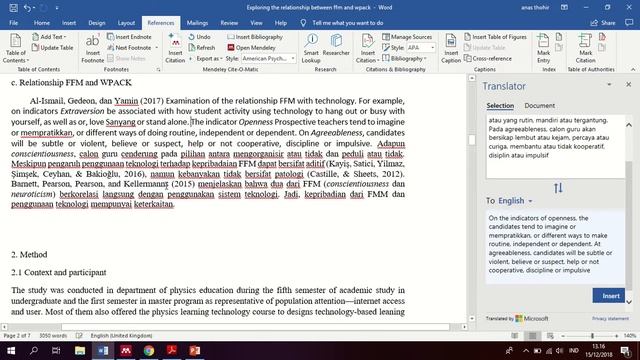Translate dengan Ms Word 2019 смотреть онлайн