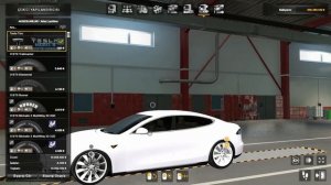 4K Euro Truck Simulator 2 - Tesla Model S MOD