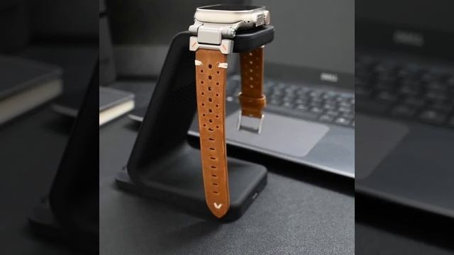 Genuine Leather Band for Apple Watch Ultra 2 смотреть онлайн