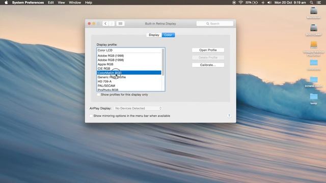 Set Display Filters On Mac OS X Yosemite смотреть онлайн