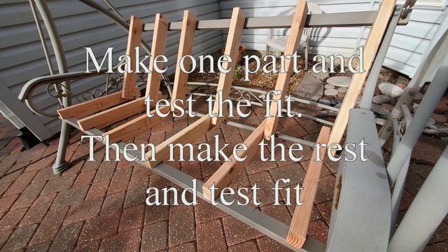 Outdoor Swing - Seat Replacement смотреть онлайн