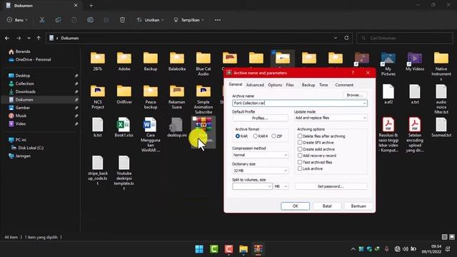 Cara Kompres File atau Folder Dengan WinRAR - Tutorial WinRAR смотреть онлайн