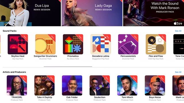 Garage Band. Live Loops. смотреть онлайн