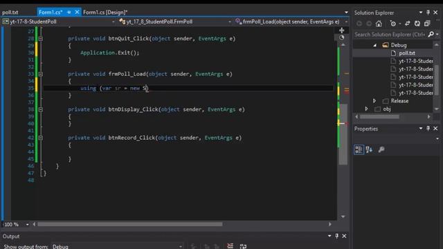 C# Programming Challenge 17.8: Student Poll Part 1 (Winforms, Form Controls, Text Files) смотреть онлайн