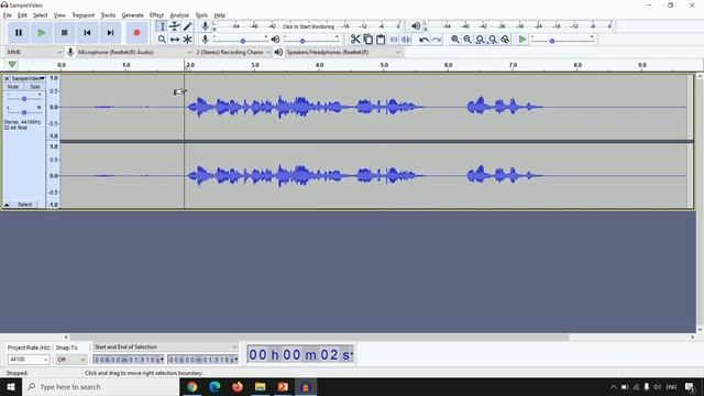 Remove Background Noise from your audio or video.