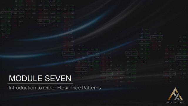 66. Module 7 –1 Introduction to Order Flow Price Patterns