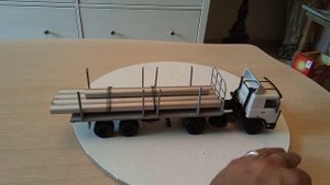МАЗ  54326  Трубовоз  #масштабные_модели   #конверсия