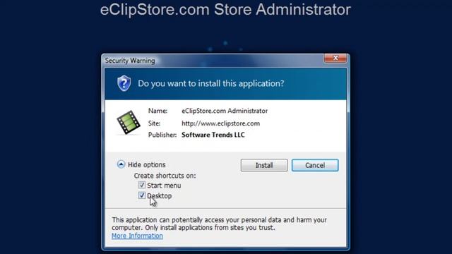eClipStore.com - Quick tutorial: Install and Run the administrator смотреть онлайн