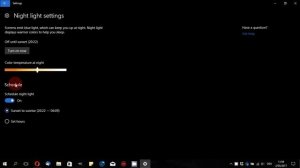 Windows 10 (Creators Update) - How to enable "Night Light"?